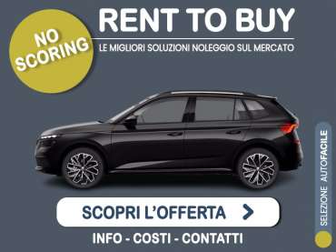 Offerta SUV e CrossOver Rent to buy ŠKODA KAMIQ 1.0 TSI: l'offerta no scoring di Medicredit Rent - in pronta consegna Benzina 