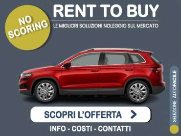 Offerta SUV e CrossOver Rent to buy ŠKODA KAROQ 2.0 TDI 4x4 DSG: l'offerta no scoring di Medicredit Rent - in pronta consegna Diesel 