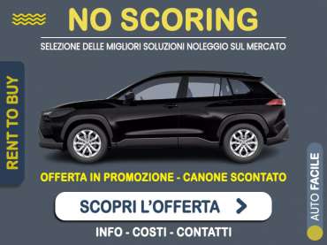 Offerta SUV e CrossOver TOYOTA COROLLA CROSS 2.0 Hybrid E-CVT Trend: noleggio no scoring - l'offerta RENT TO BUY del broker MT Motors, con possibilità di acquisto a tariffa agevolata Full Hybrid 