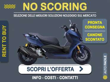 Offerta Scooter WOTTAN MOTOR STORM-R 300: noleggio no scoring - l'offerta RENT TO BUY del broker MT Motors, con possibilità di acquisto a tariffa agevolata Benzina 