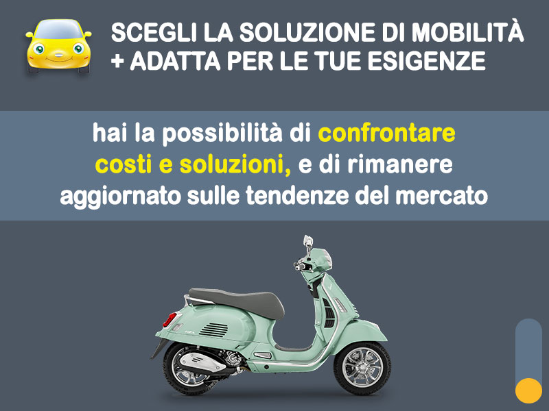 Offerta Scooter PIAGGIO VESPA GTS 300: noleggio no scoring - l'offerta RENT TO BUY del broker MT Motors, con possibilità di acquisto a tariffa agevolata Benzina  foto 2