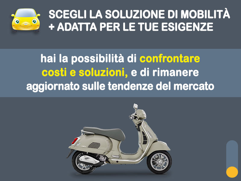 Offerta Scooter PIAGGIO VESPA GTS 300: noleggio no scoring - l'offerta RENT TO BUY del broker MT Motors, con possibilità di acquisto a tariffa agevolata Benzina  foto 2
