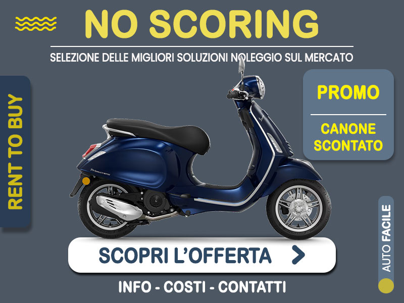 Offerta Scooter PIAGGIO VESPA PRIMAVERA 150: noleggio no scoring - l'offerta RENT TO BUY del broker MT Motors, con possibilità di acquisto a tariffa agevolata Benzina  foto 0