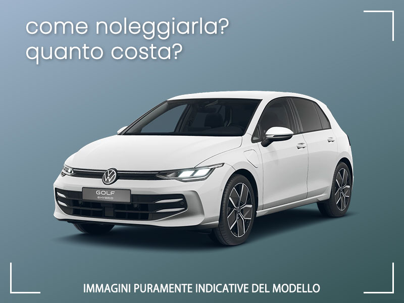 Offerta Berlina Come noleggiare una nuova VOLKSWAGEN GOLF eHybrid e quanto costa? Scopriamo la soluzione NOLEGGIO VOLKSWAGEN per possessori di P.IVA e Società Plug-in Hybrid  foto 1