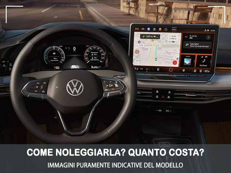 Offerta Berlina Come noleggiare una nuova VOLKSWAGEN GOLF eHybrid e quanto costa? Scopriamo la soluzione NOLEGGIO VOLKSWAGEN per possessori di P.IVA e Società Plug-in Hybrid  foto 4