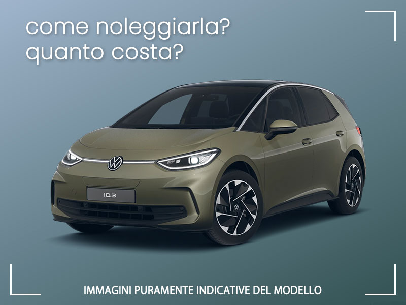 Offerta Berlina Come noleggiare una nuova VOLKSWAGEN ID.3 e quanto costa? Scopriamo la soluzione NOLEGGIO VOLKSWAGEN per possessori di P.IVA e Società Elettrica  foto 1