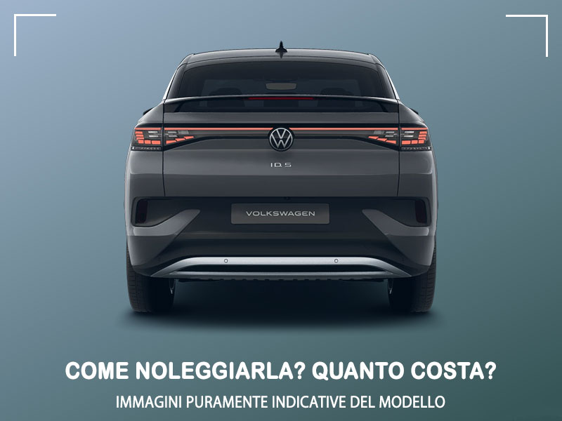 Offerta SUV e CrossOver Come noleggiare una VOLKSWAGEN ID.5 e quanto costa? Scopriamo la soluzione NOLEGGIO VOLKSWAGEN per possessori di P.IVA e Società Elettrica  foto 7