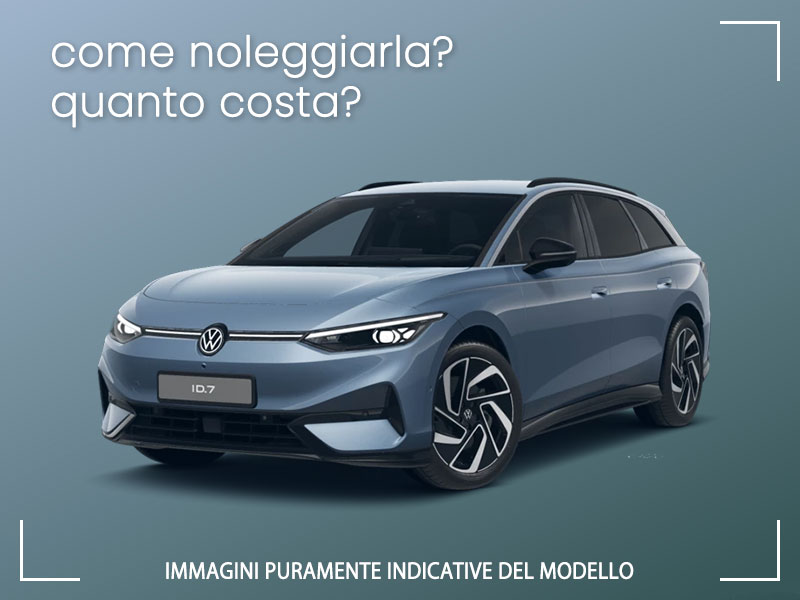 Offerta Station wagon Come noleggiare una VOLKSWAGEN ID.7 Tourer e quanto costa? Scopriamo la soluzione NOLEGGIO VOLKSWAGEN per possessori di P.IVA e Società Elettrica  foto 1