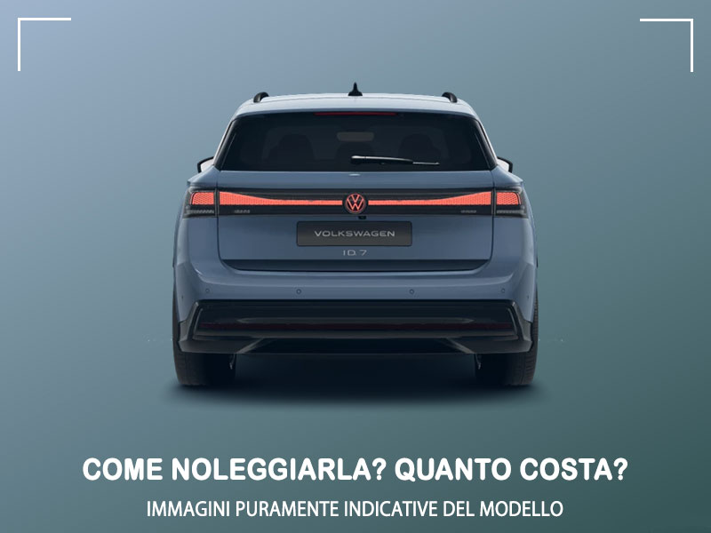 Offerta Station wagon Come noleggiare una VOLKSWAGEN ID.7 Tourer e quanto costa? Scopriamo la soluzione NOLEGGIO VOLKSWAGEN per possessori di P.IVA e Società Elettrica  foto 7