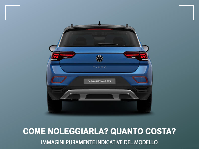 Offerta SUV e CrossOver Come noleggiare una VOLKSWAGEN T-ROC 1.0 TSI e quanto costa? Scopriamo la soluzione NOLEGGIO VOLKSWAGEN per possessori di P.IVA e Società Benzina  foto 13