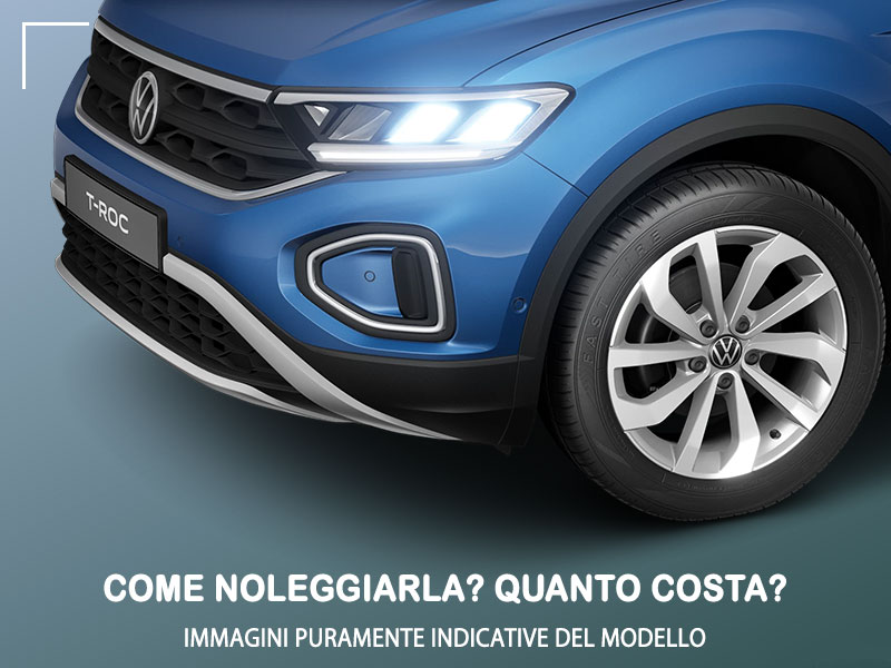 Offerta SUV e CrossOver Come noleggiare una VOLKSWAGEN T-ROC 1.0 TSI e quanto costa? Scopriamo la soluzione NOLEGGIO VOLKSWAGEN per possessori di P.IVA e Società Benzina  foto 14