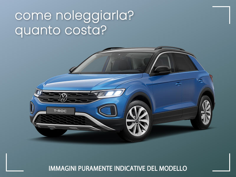 Offerta SUV e CrossOver Come noleggiare una VOLKSWAGEN T-ROC 1.0 TSI e quanto costa? Scopriamo la soluzione NOLEGGIO VOLKSWAGEN per possessori di P.IVA e Società Benzina  foto 1