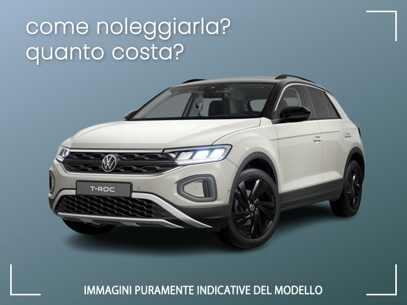 Offerta SUV e CrossOver Come noleggiare una VOLKSWAGEN T-ROC 2.0 TDI e quanto costa? Scopriamo la soluzione NOLEGGIO VOLKSWAGEN per possessori di P.IVA e Società Diesel  foto 1