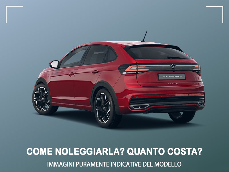 Offerta SUV e CrossOver Come noleggiare una VOLKSWAGEN TAIGO e quanto costa? Scopriamo la soluzione NOLEGGIO VOLKSWAGEN per possessori di P.IVA e Società Benzina  foto 8