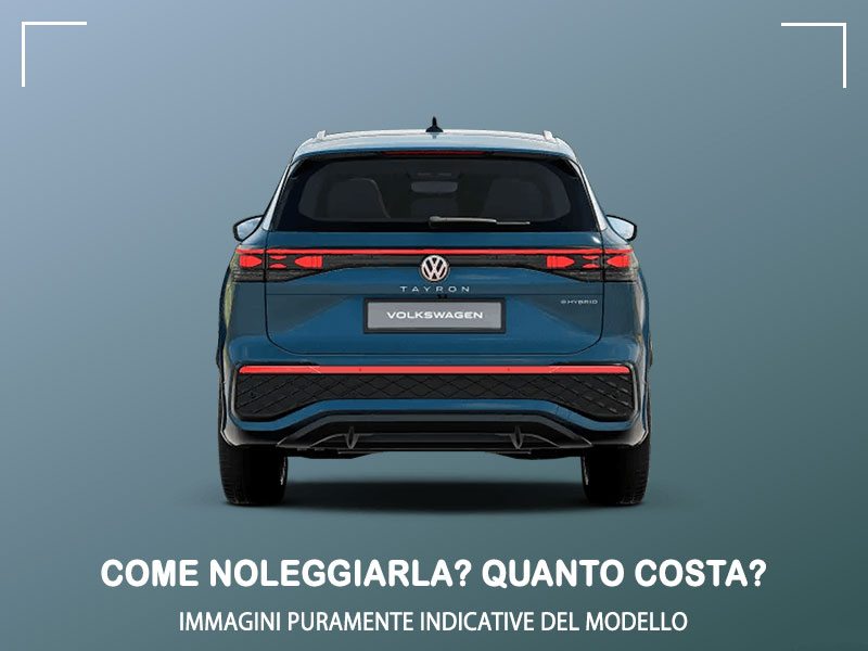 Offerta SUV e CrossOver Come noleggiare una nuova VOLKSWAGEN TAYRON diesel e quanto costa? Scopriamo la soluzione NOLEGGIO VOLKSWAGEN per possessori di P.IVA e Società Diesel  foto 8