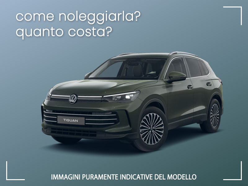 Offerta SUV e CrossOver Come noleggiare una nuova VOLKSWAGEN TIGUAN Diesel e quanto costa? Scopriamo la soluzione NOLEGGIO VOLKSWAGEN per possessori di P.IVA e Società Diesel  foto 1