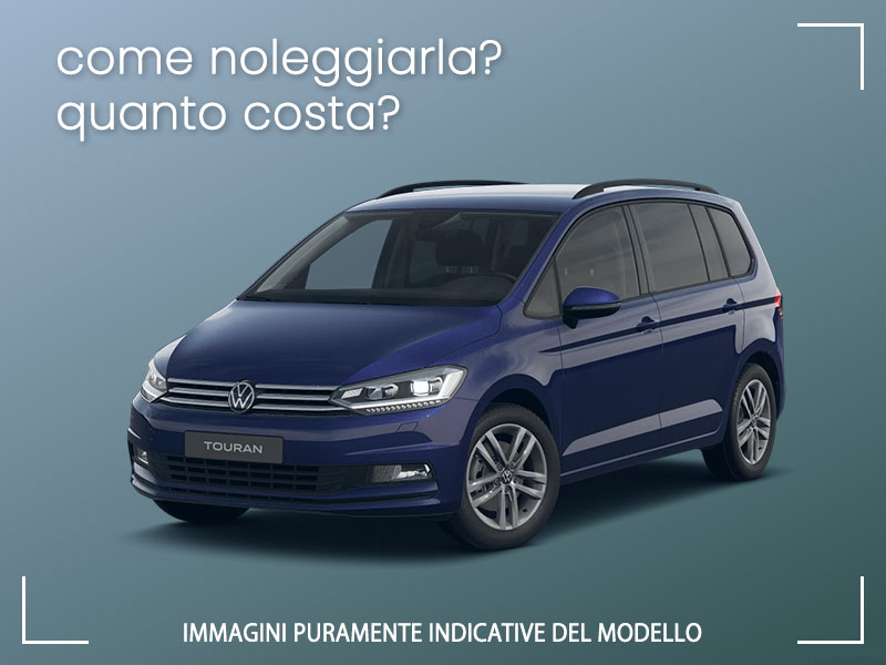 Offerta Monovolume e Multispazio Come noleggiare una VOLKSWAGEN TOURAN e quanto costa? Scopriamo la soluzione NOLEGGIO VOLKSWAGEN per possessori di P.IVA e Società Diesel  foto 1