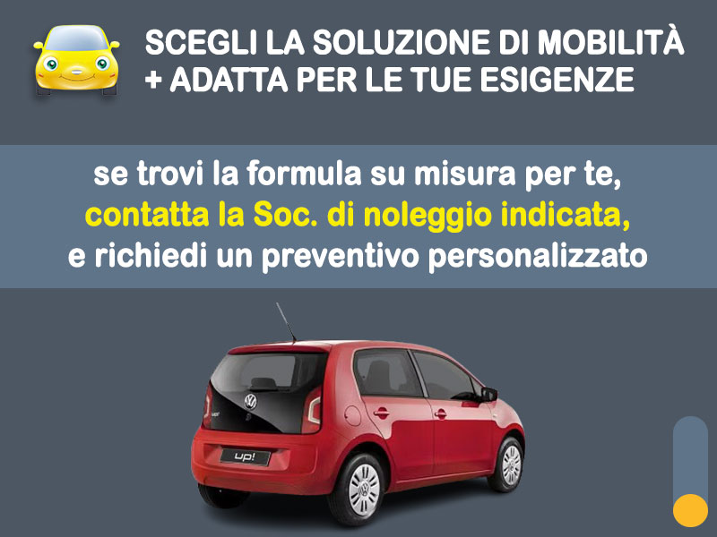 Offerta City car VOLKSWAGEN UP! 1.0 eco move up! (68CV) BMT: noleggio no scoring - l'offerta RENT TO BUY del broker MT Motors, con possibilità di acquisto a tariffa agevolata Metano  foto 3