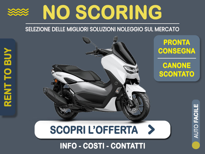 Offerta Scooter YAMAHA NMAX 125: noleggio no scoring - l'offerta RENT TO BUY del broker MT Motors, con possibilità di acquisto a tariffa agevolata Benzina  foto 0